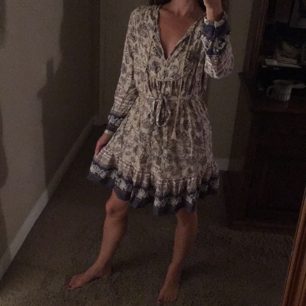 Peasant dress relaxed fit